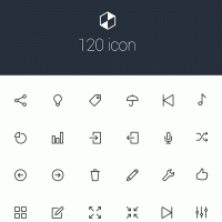 120 Icon Set – Free Download