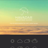 Havadar Weather Icons Free Download
