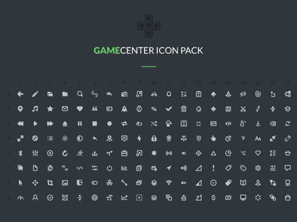 Gamecenter Icons Pack