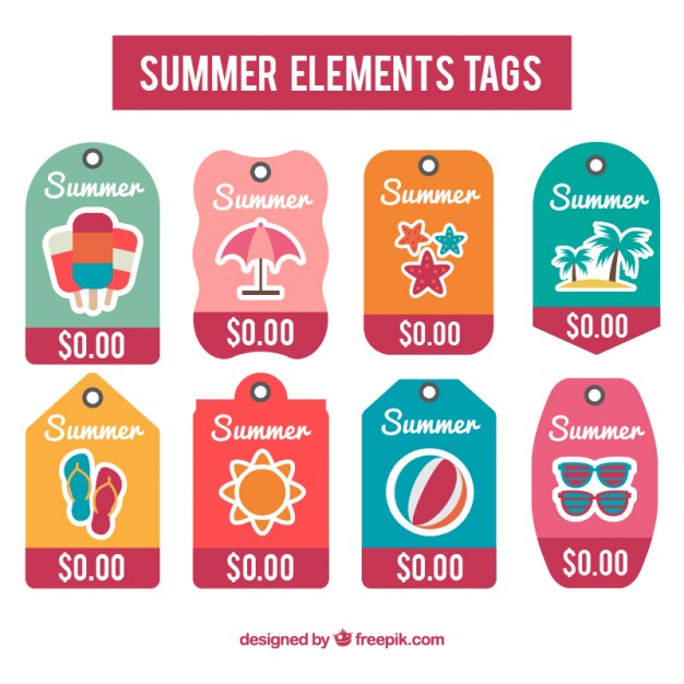 Collection Of Summer Tag