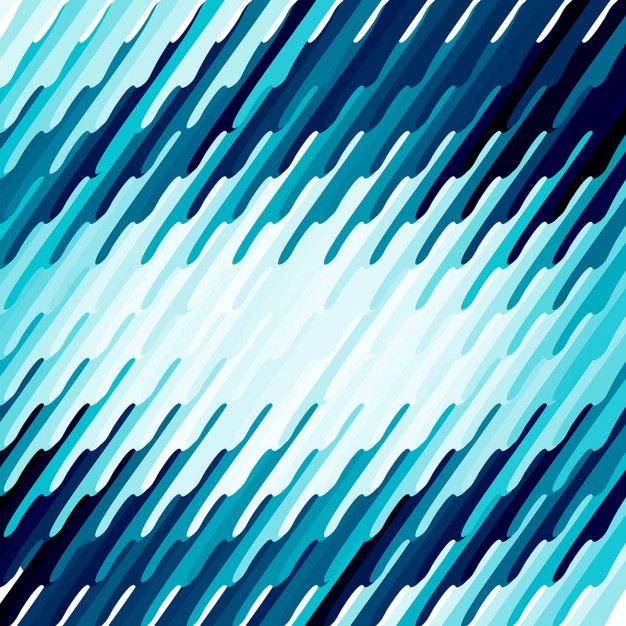Blue Modern Background In Flat Design 