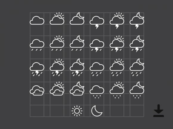 26 Free Weather Icons