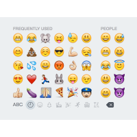 iOS 8 Emoji Keyboard