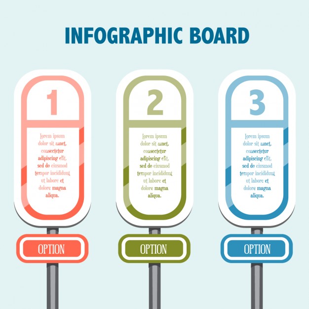Coloured Infographic Template 