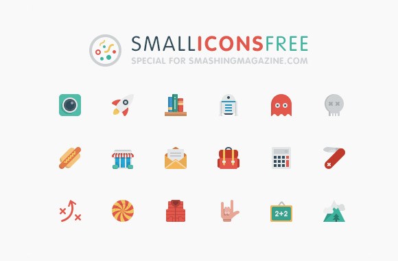 Smallicons – 54 Free Icons