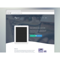 Claymore – Landing Page For App