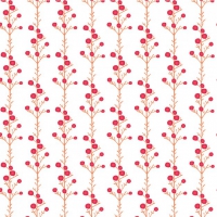 Coloured Branches Pattern Design 