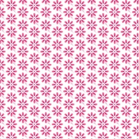 Pink Flowers Pattern Design