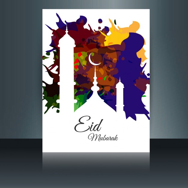 Grungy Eid Mubarak Flyer 