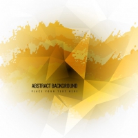 Modern Abstract Background In Yellow Tones