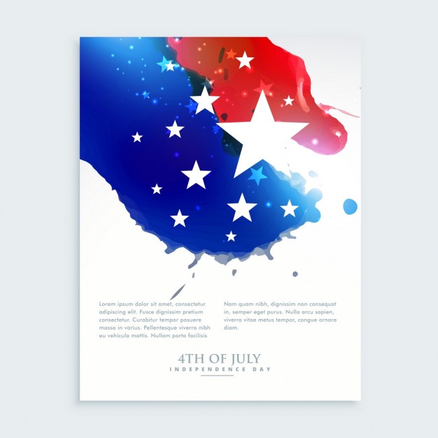 American 4th Of July Flyer 