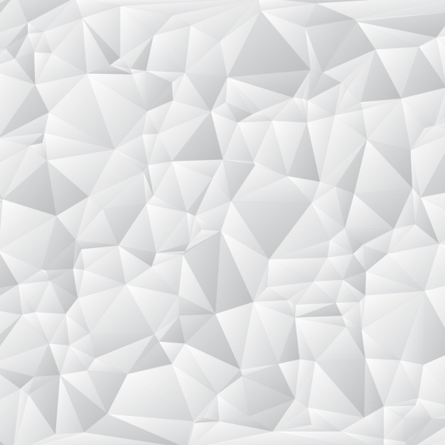 White Polygonal Shapes Background 