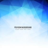 Blue Polygonal Background
