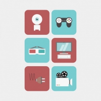 Multimedia Icons Pack 