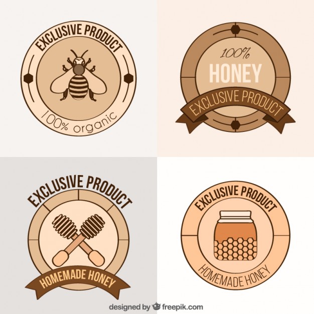 Organic Honey Labels