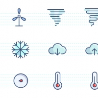 The Color Icons Set : Weather