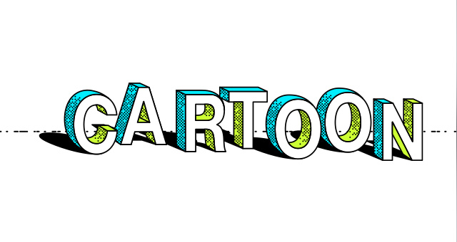 Cartoon Vector Text Effect