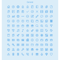 450 Outline Icons