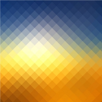 Coloured Background With Squared Shapes