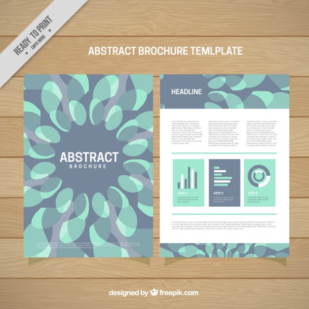 Abstract Forms Brochure 