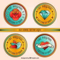 Round Tattoo Logos 