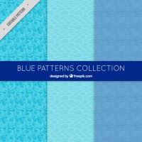 Beautiful Blue Patterns