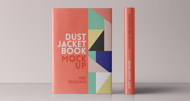 Psd Dust Jacket Book Mockup Vol4