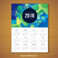 2018 Abstract Calendar 