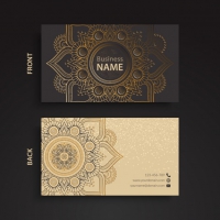 Business Card, Ethnic Style